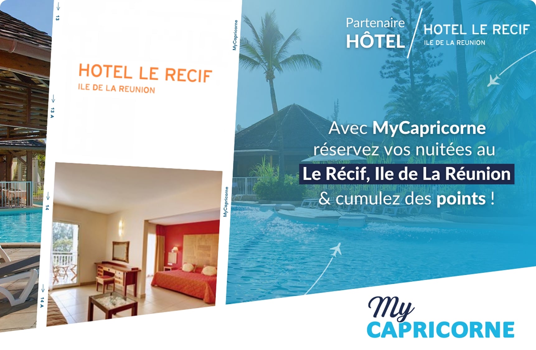 Visuel partenaire Hôtel Le Récif